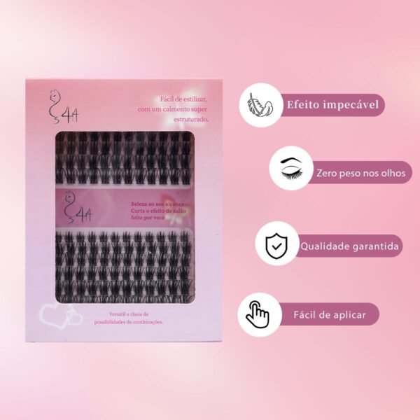 23 DIY Cílios de Haste Fina