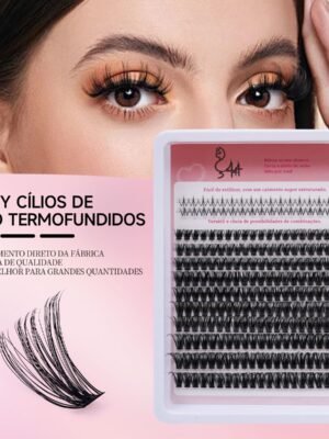 24 DIY Cílios de Tufo Termofundidos