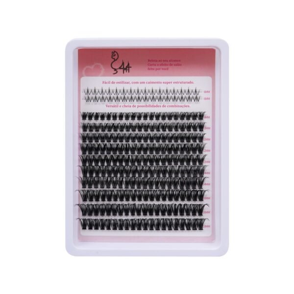 24 DIY Cílios de Tufo Termofundidos