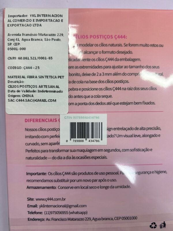 24 DIY Cílios de Tufo Termofundidos